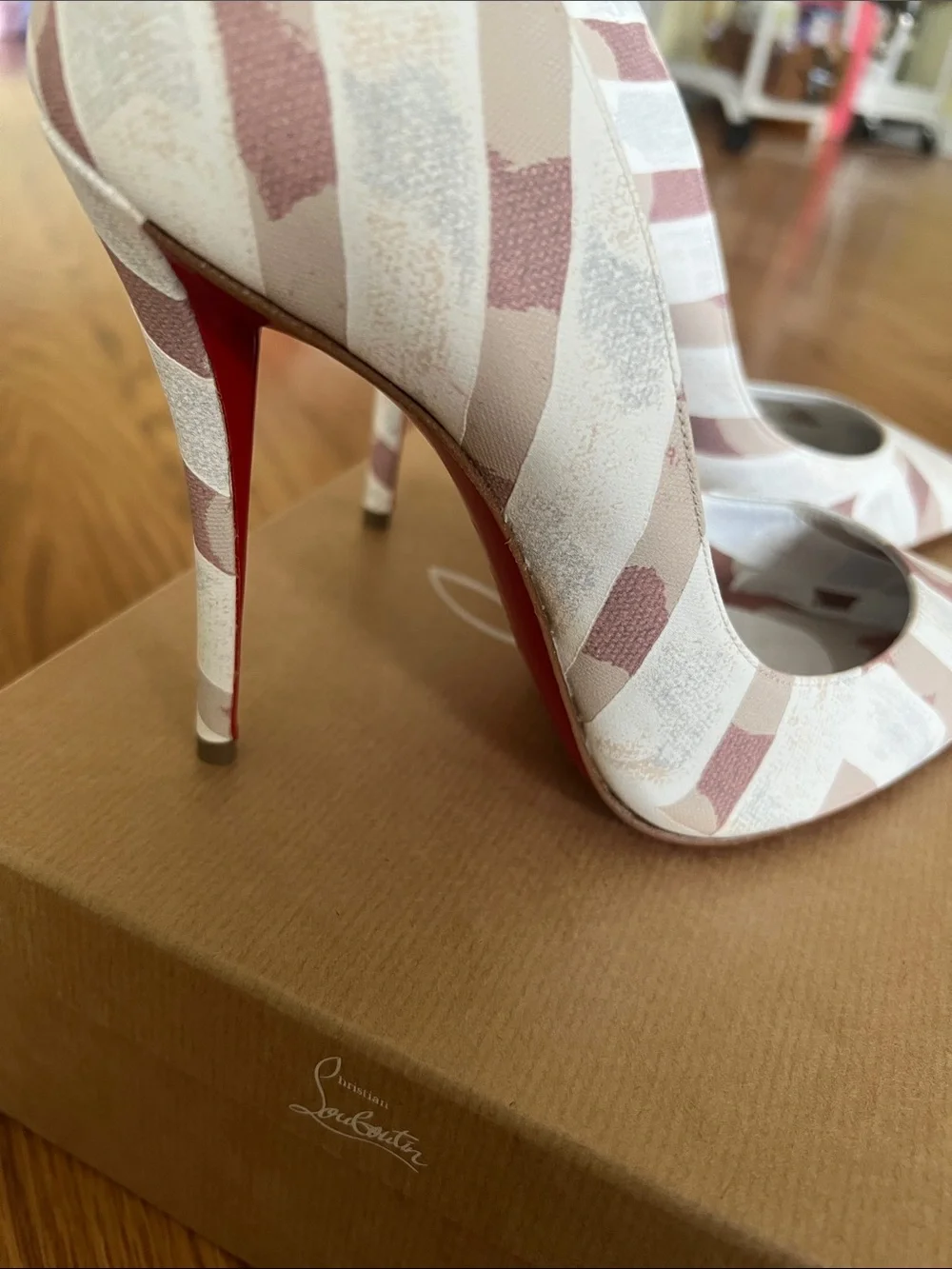 Miss Z 100 Linen Pump